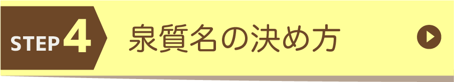 泉質名の決め方