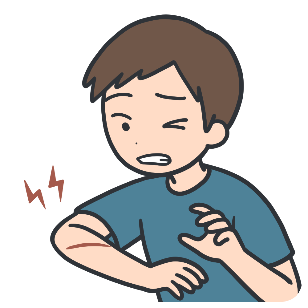 切り傷が気になる方